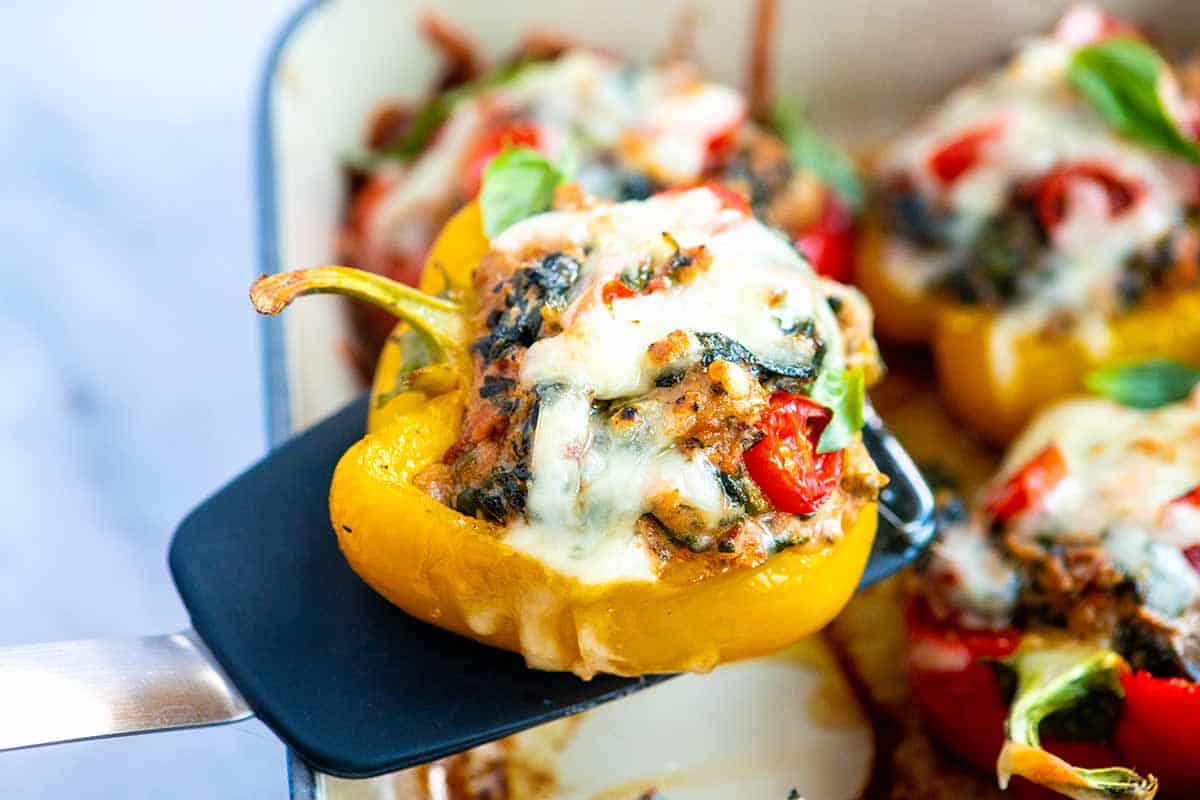 Easy Sausage Stuffed Peppers: A Flavorful & Hearty Dinner Twist